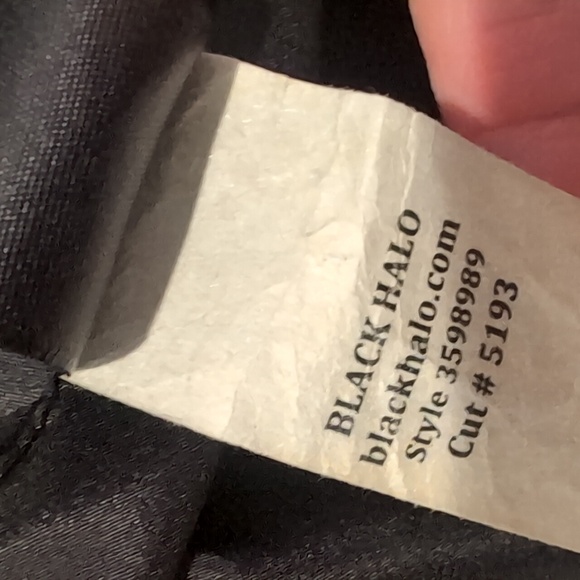 Black halo pencil dress - Picture 9 of 9